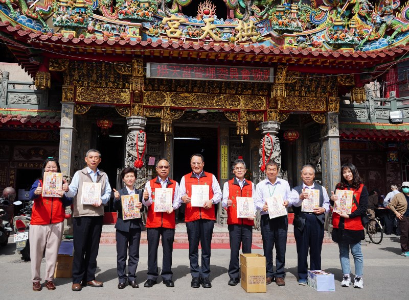 苗郵相揪瘋媽祖，特製拱天宮媽祖「個人化郵票」 