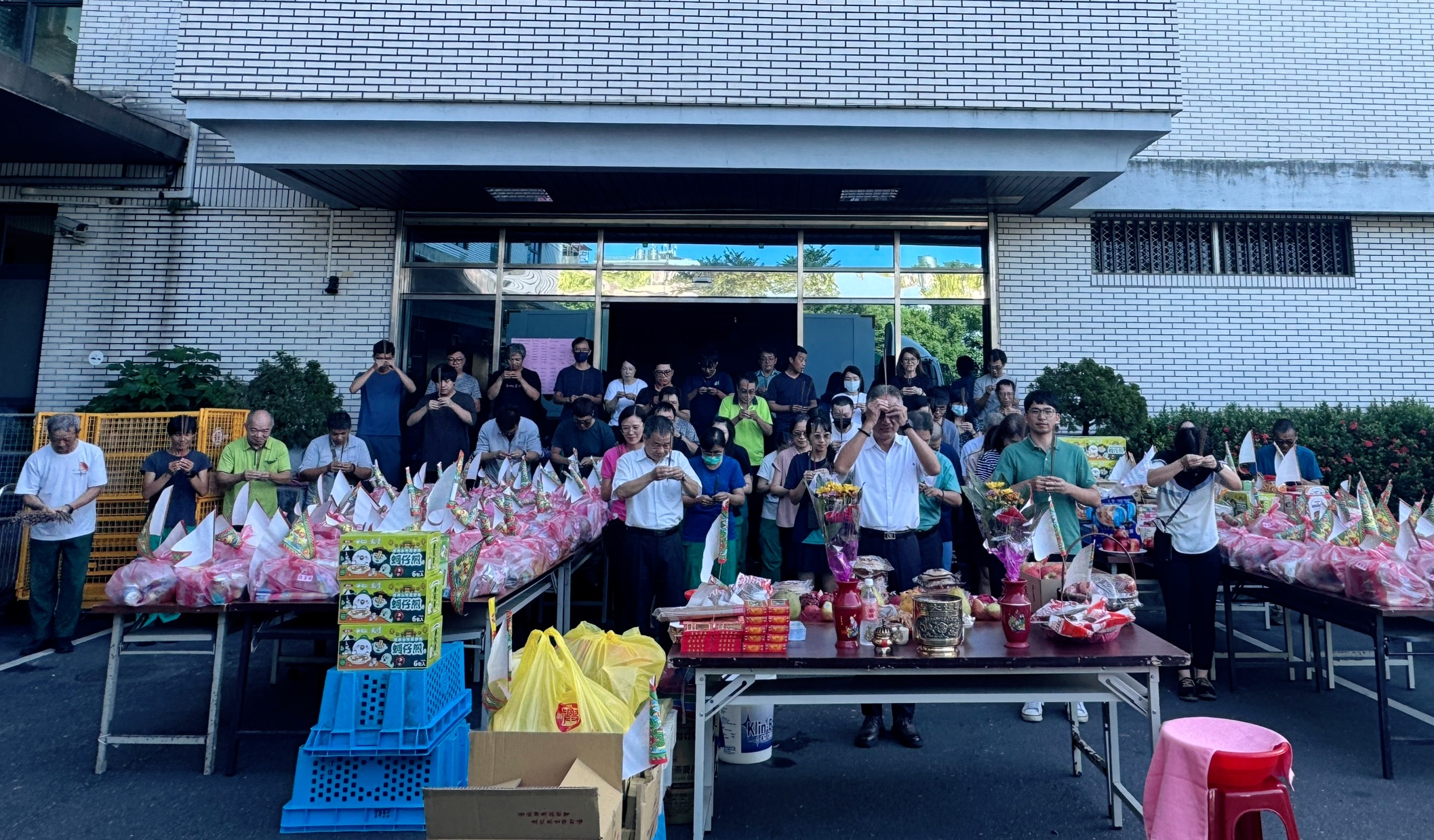 花蓮郵局舉行中元普渡祈福活動 