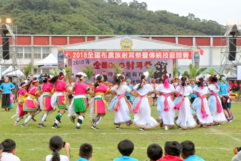 參與全國布農族射耳祭暨傳統技能競賽設攤服務 