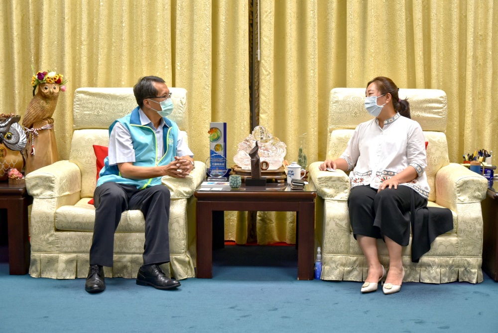 涂局長拜會花蓮縣長徐榛蔚 