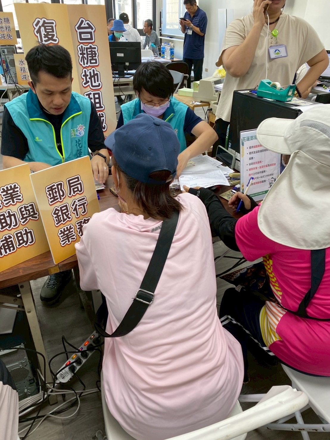 花蓮郵局災後一站式服務 貼心陪伴重建生活 