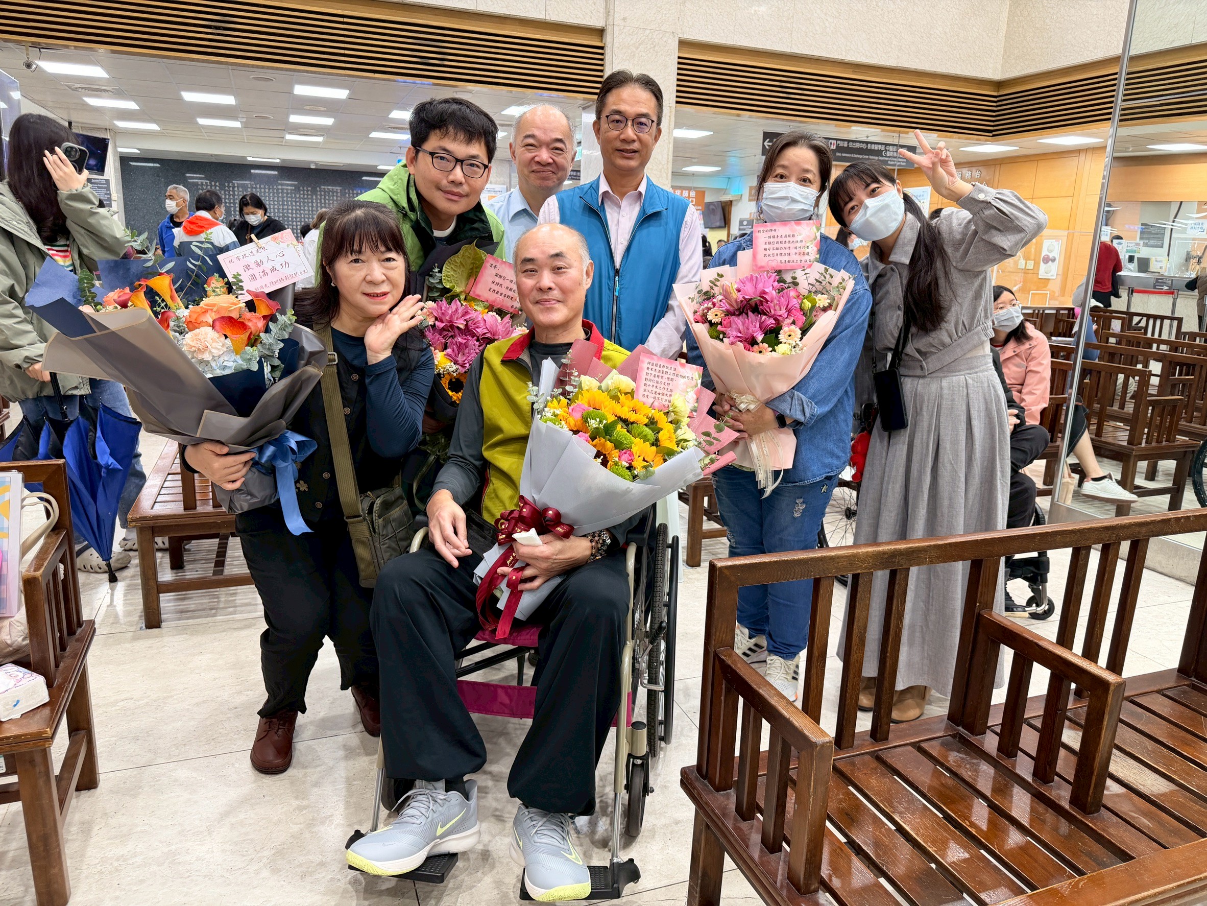 跨越傷痛迎向希望　花蓮郵局退休稽查勇敢前行 