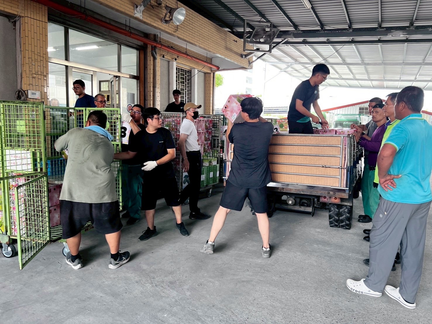 花蓮郵局推出文旦包裹專案 協助瑞穗柚農轉運「足感心」 