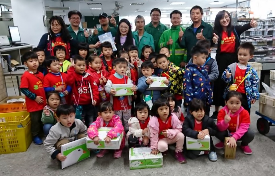 107年11月28日瑞芳附幼參訪瑞芳郵局 