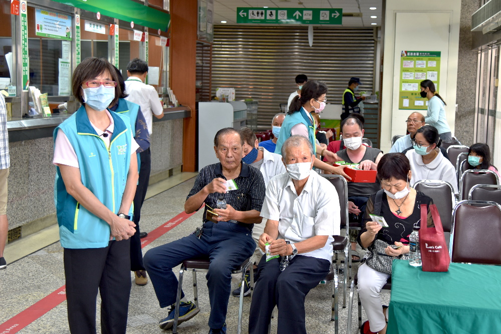 花蓮國安郵局振興券領券作業