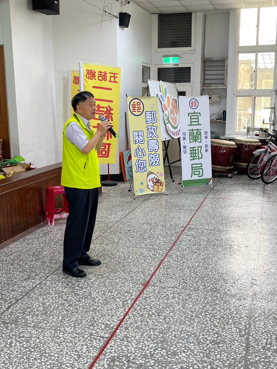 郵局壽險新知交流座談-銀髮長輩熱情舞動一夏