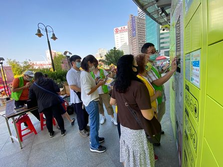 高雄郵局贊助「愛在一起公益園遊會」暨宣傳體驗活動