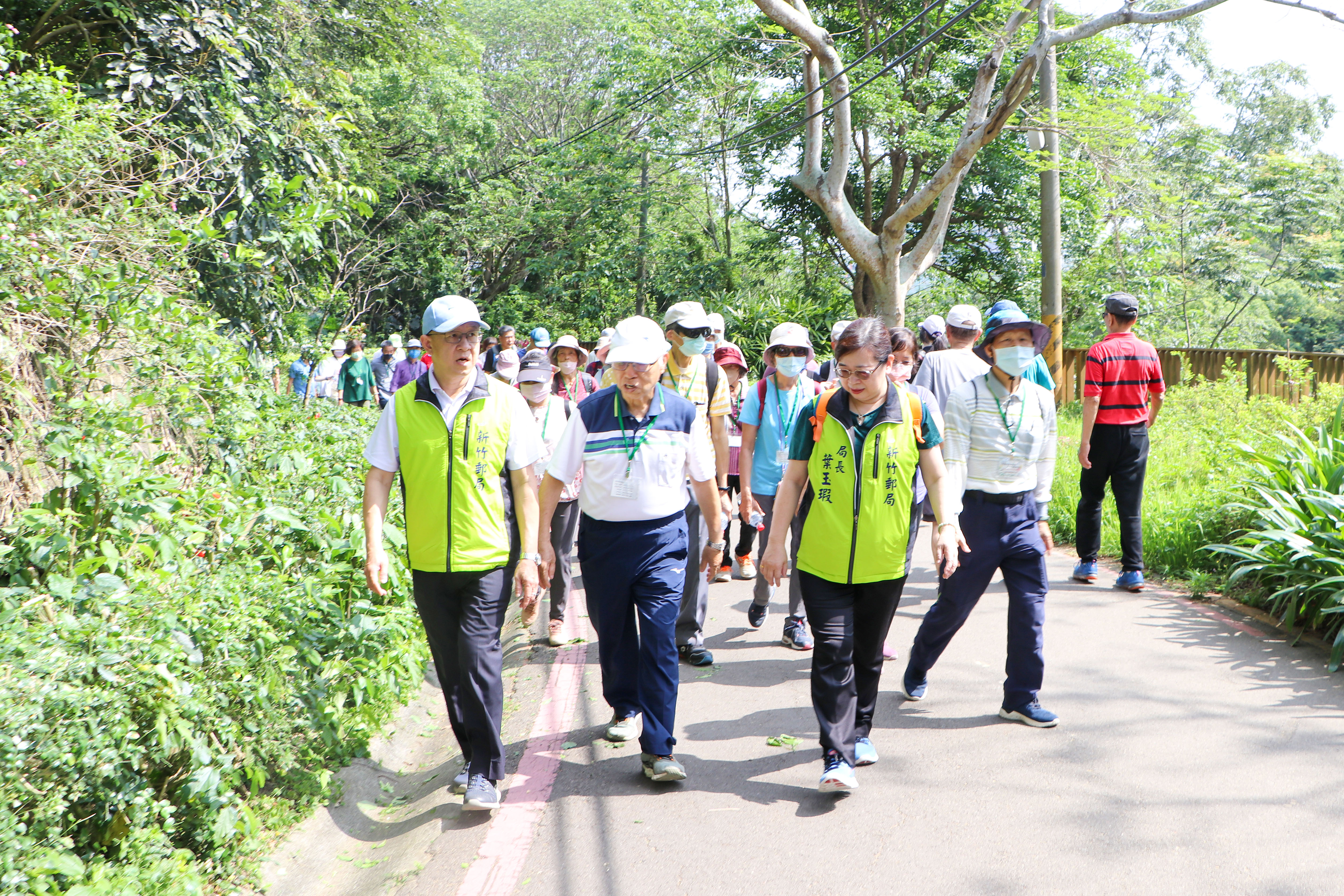 「中華郵政樂齡運動─銀髮踏青樂悠遊」 十八尖山公園健行活動