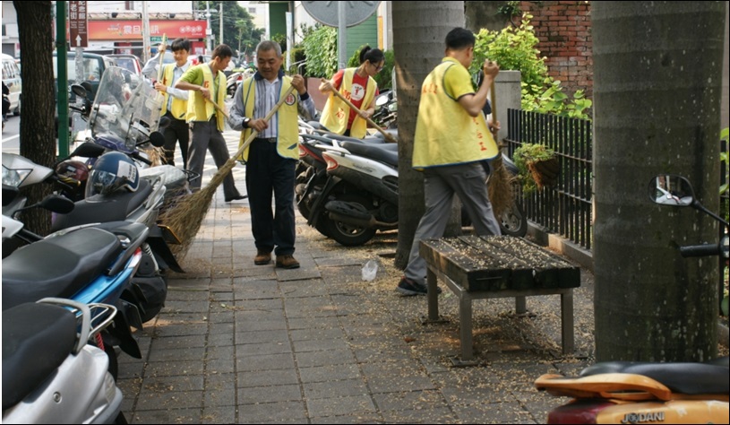 慶祝中華郵政120週年雲林郵局清淨家園活動