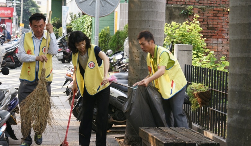 慶祝中華郵政120週年雲林郵局清淨家園活動