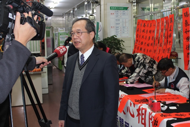 108年1月21日豬年如意新春揮毫贈春聯