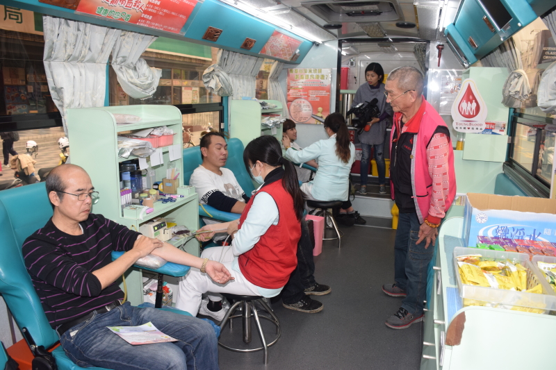 捐熱血郵愛心捐血活動