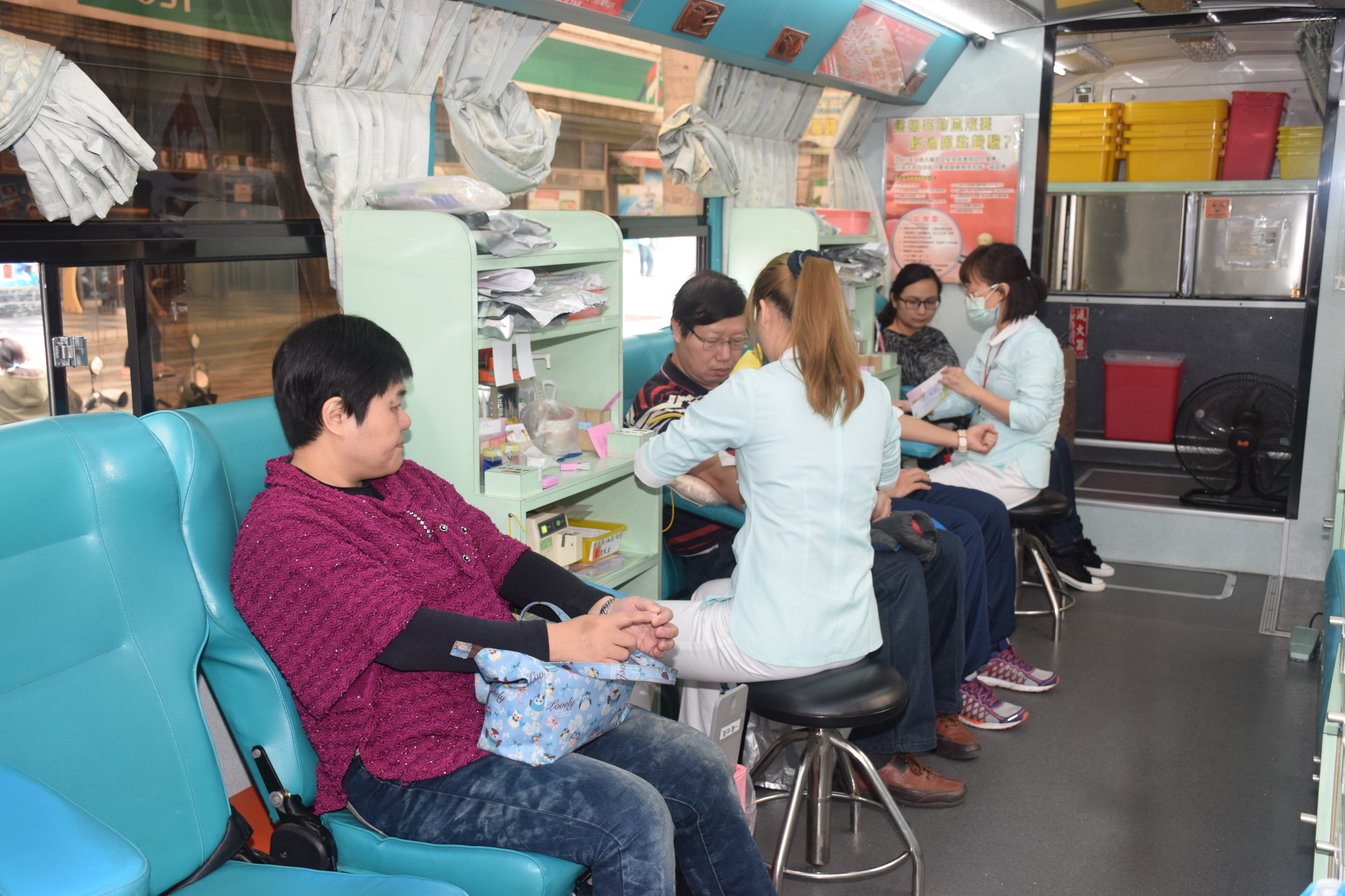 捐熱血郵愛心捐血活動