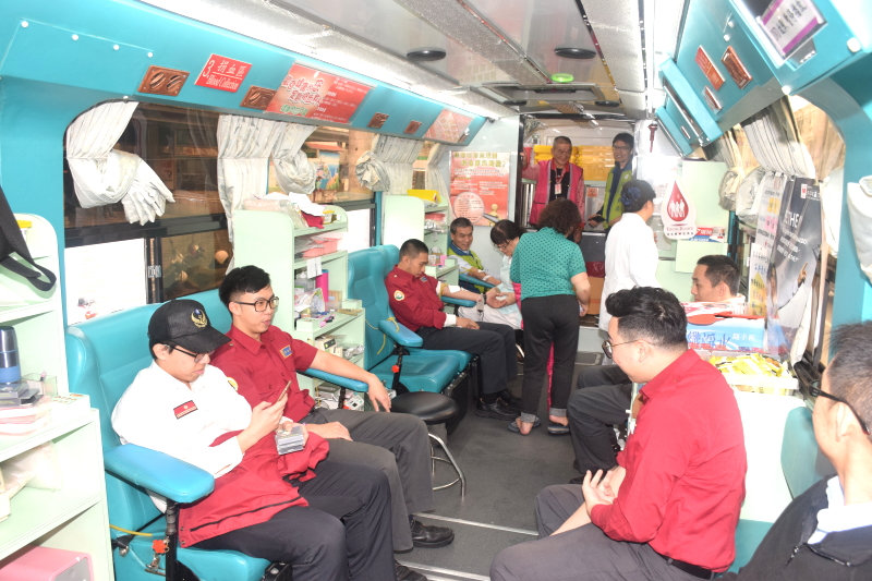 捐熱血郵愛心捐血活動