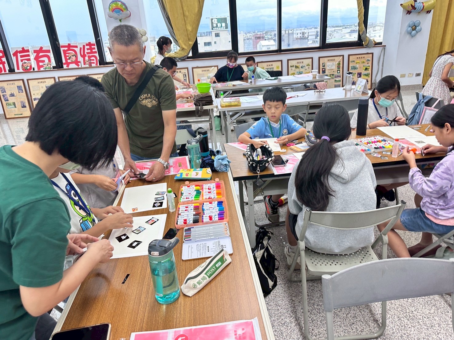 臺南郵局114年暑期親子集郵研習營圓滿成功