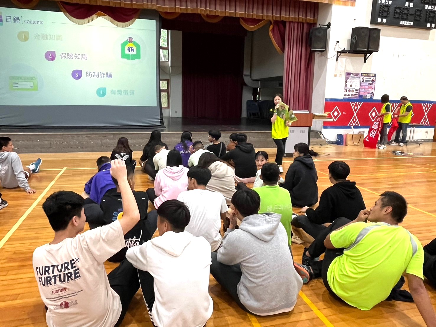 宜蘭郵局假「南澳高中」 深耕校園金融暨防詐知識