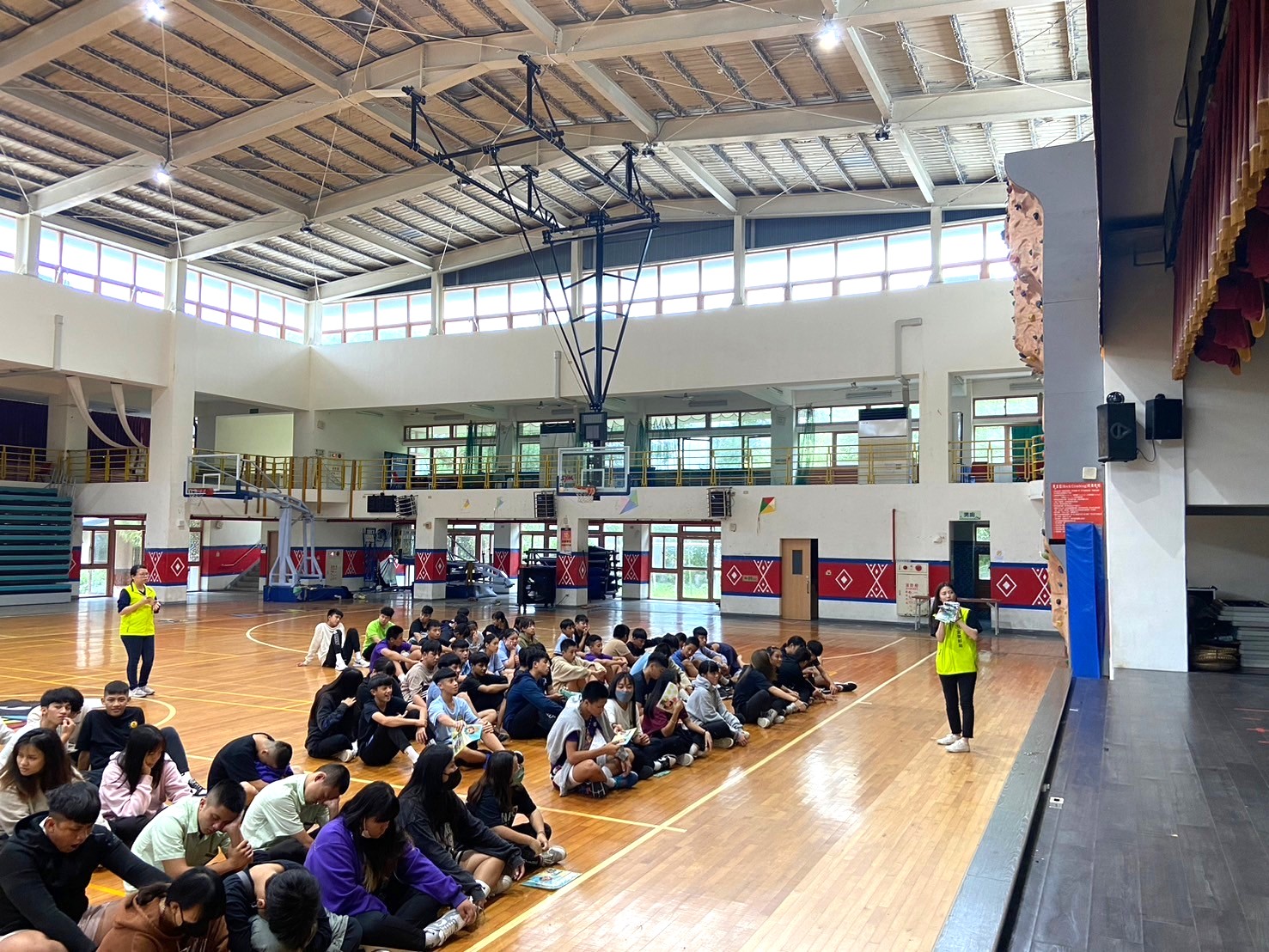 宜蘭郵局假「南澳高中」 深耕校園金融暨防詐知識