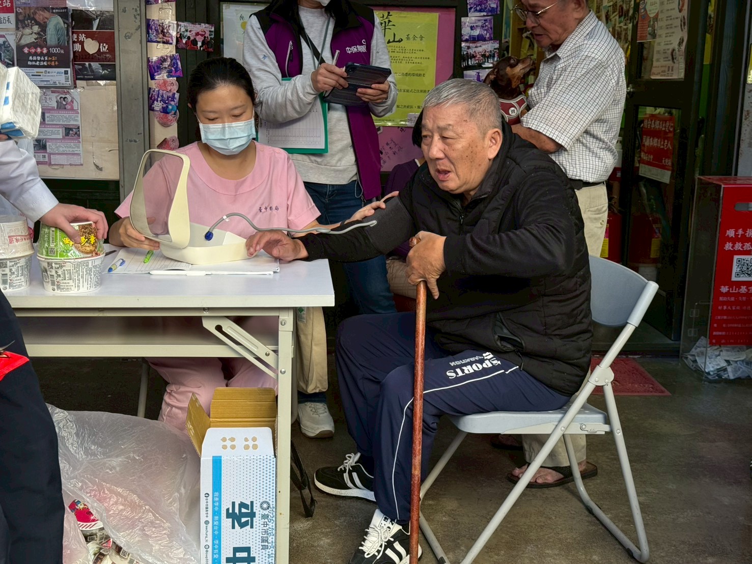 臺中郵局攜手華山守護長者健康 守護老寶貝 郵我不孤單