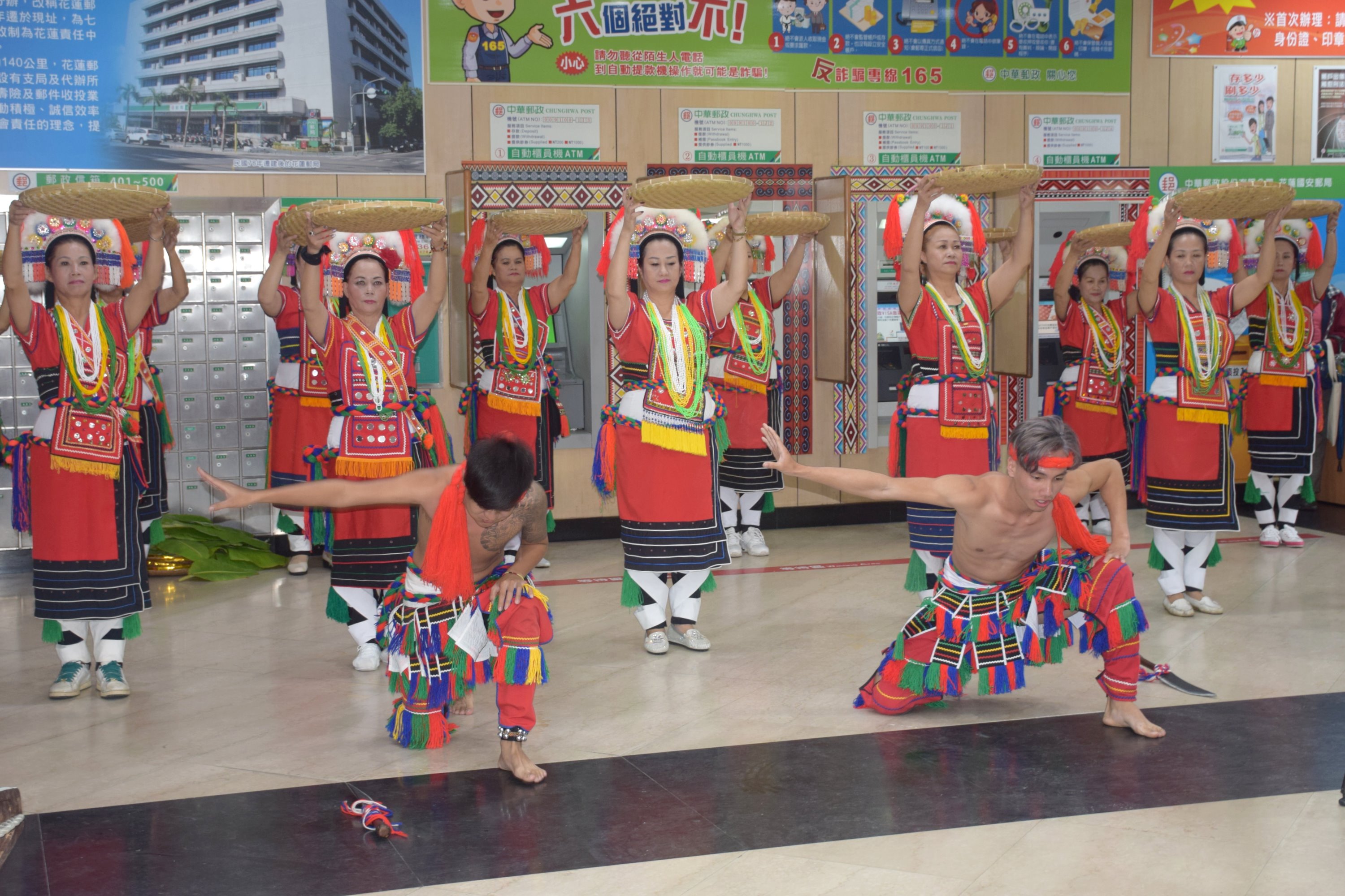 阿美族原住民迎賓舞蹈表演