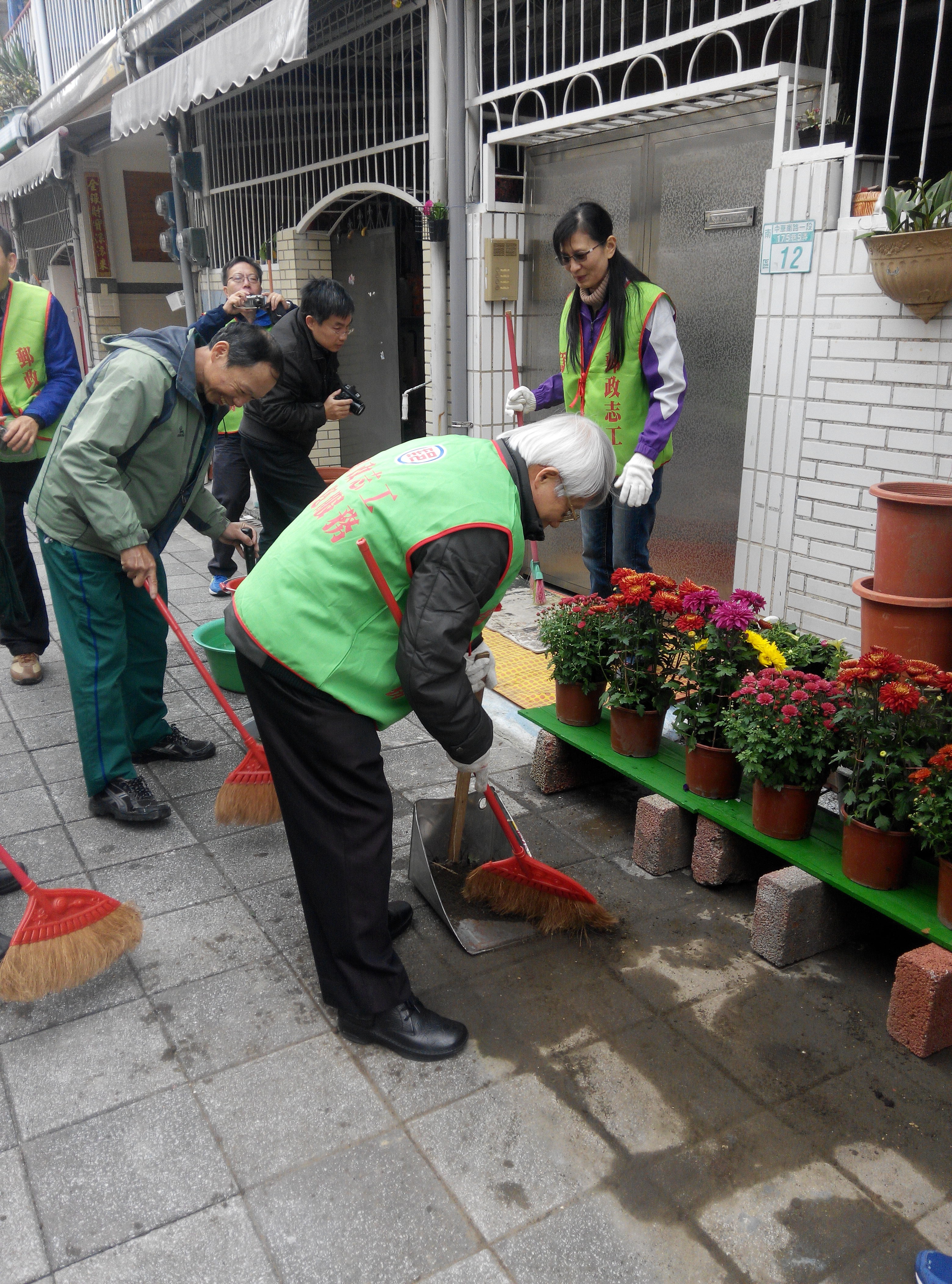 臺南郵局賀歲貼春聯活動