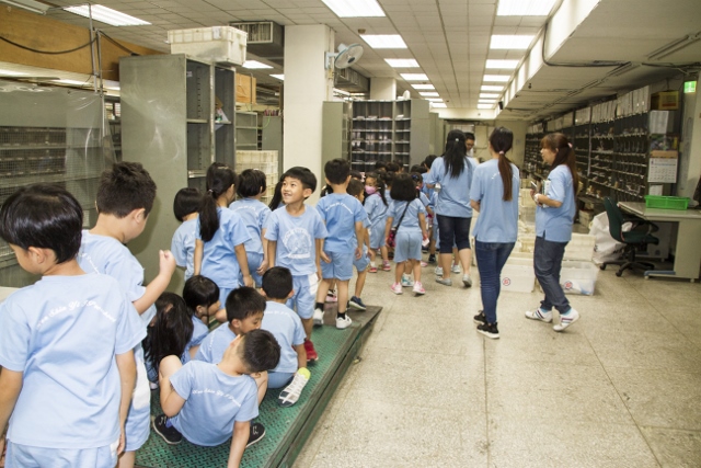 107年6月13日文馨幼兒園參訪基隆郵局