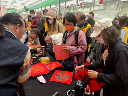 115年新春揮毫贈春聯活動