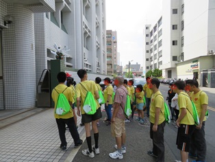 臺南郵局104年接待心智障礙的青年郵局體驗活動