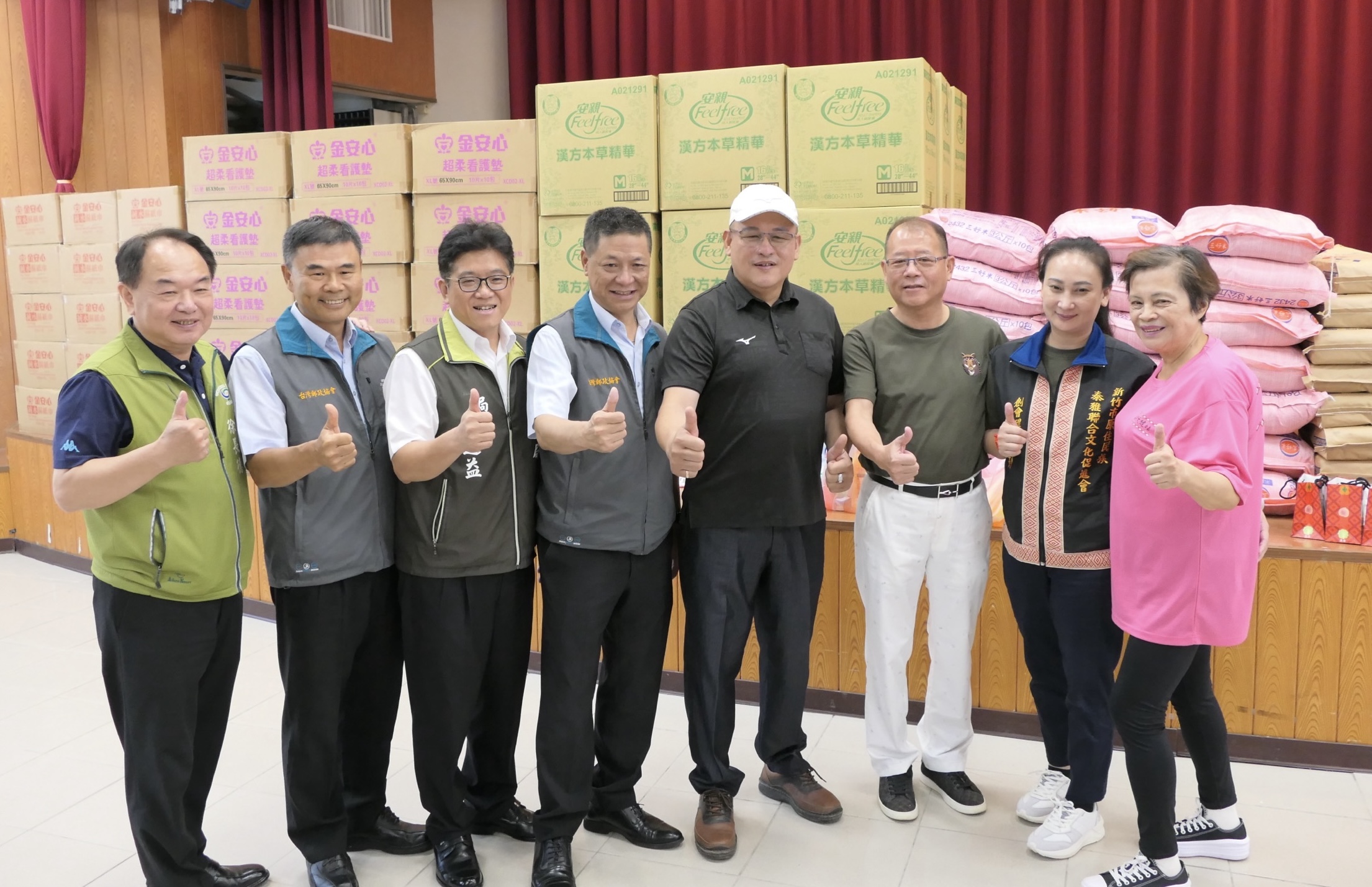 尖石鄉關懷偏鄉敬老活動