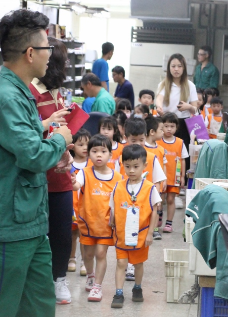 107年9月7日吉的堡幼兒園參訪基隆郵局