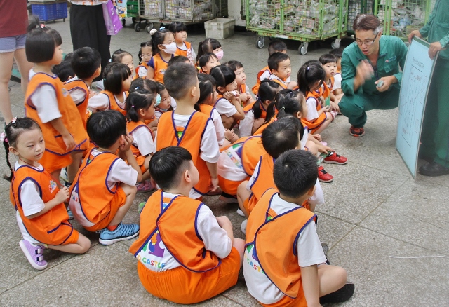 107年9月7日吉的堡幼兒園參訪基隆郵局