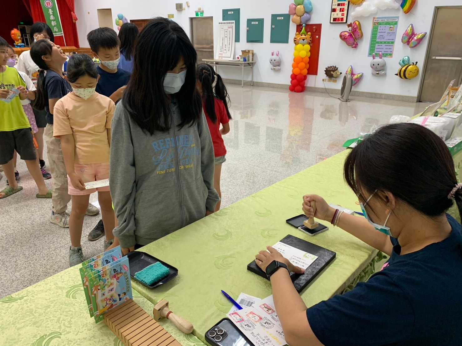 臺南郵局113年暑期親子集郵研習營活動