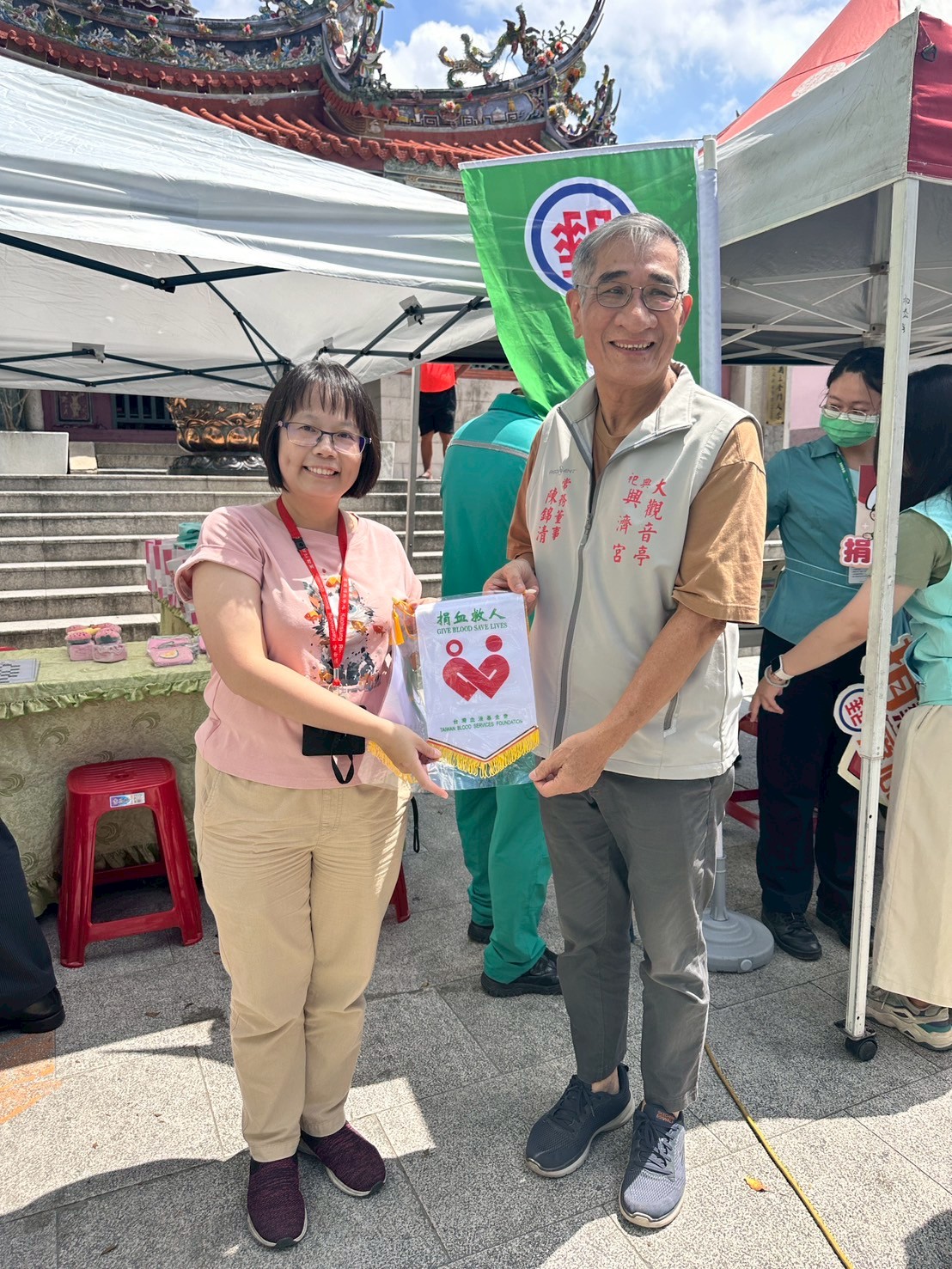 臺南郵局辦理114年第3季「捐熱血 郵愛心」 公益捐血活動