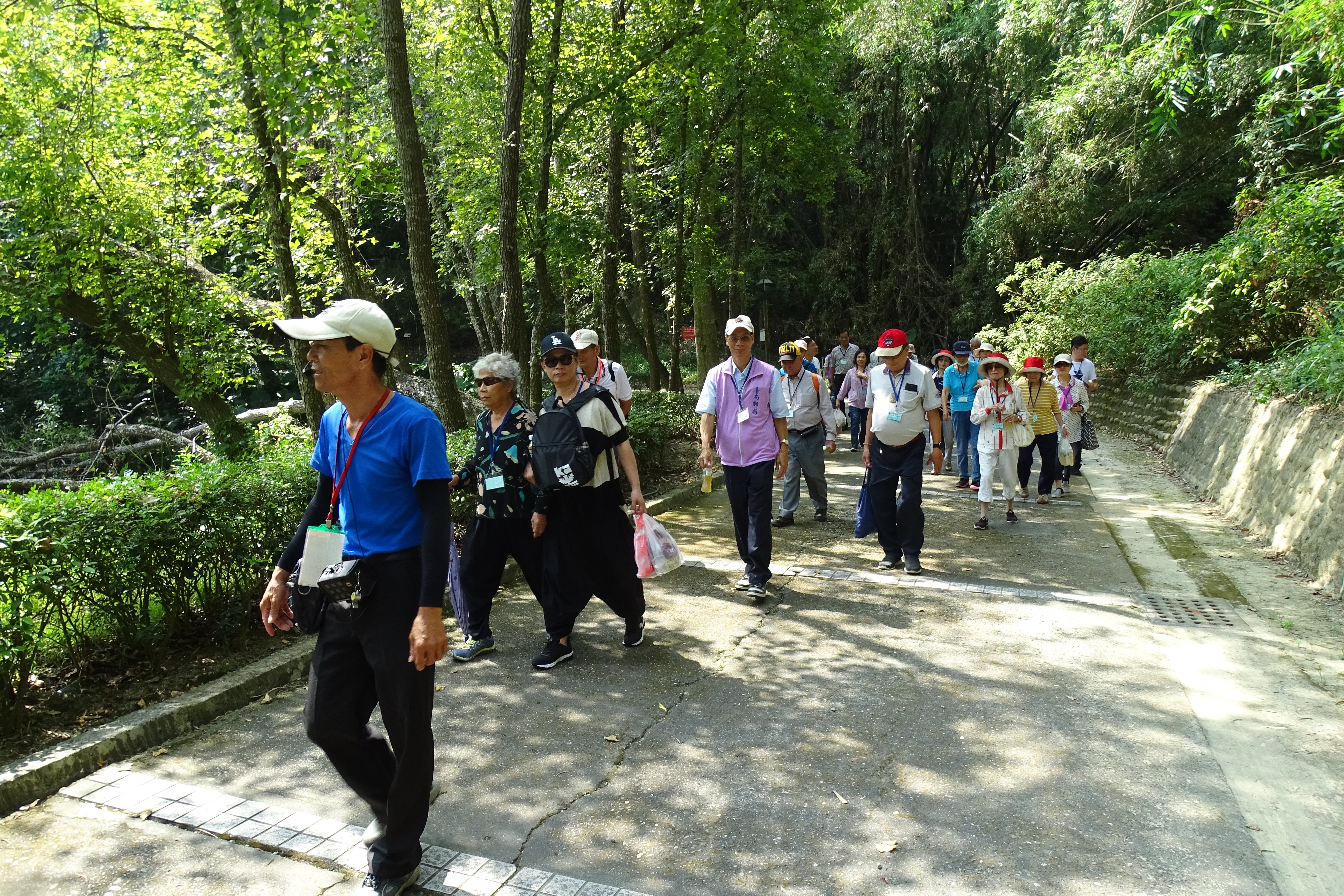 臺南郵局108年「中華郵政不老運動─銀髮踏青樂悠郵」活動