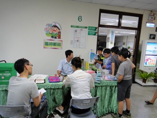 臺南郵局104年暑期親子集郵研習營活動