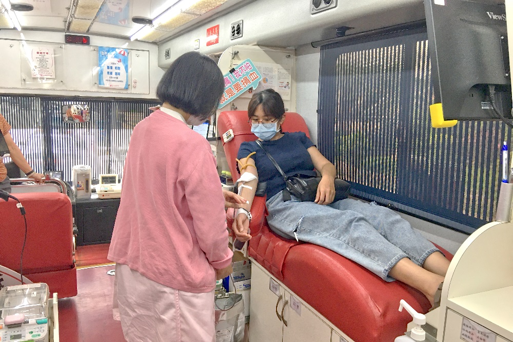 花蓮郵局捐血郵愛心活動