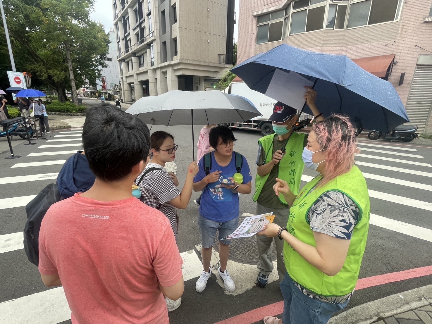 竹郵百年市集亮郵戳紀念傳情感