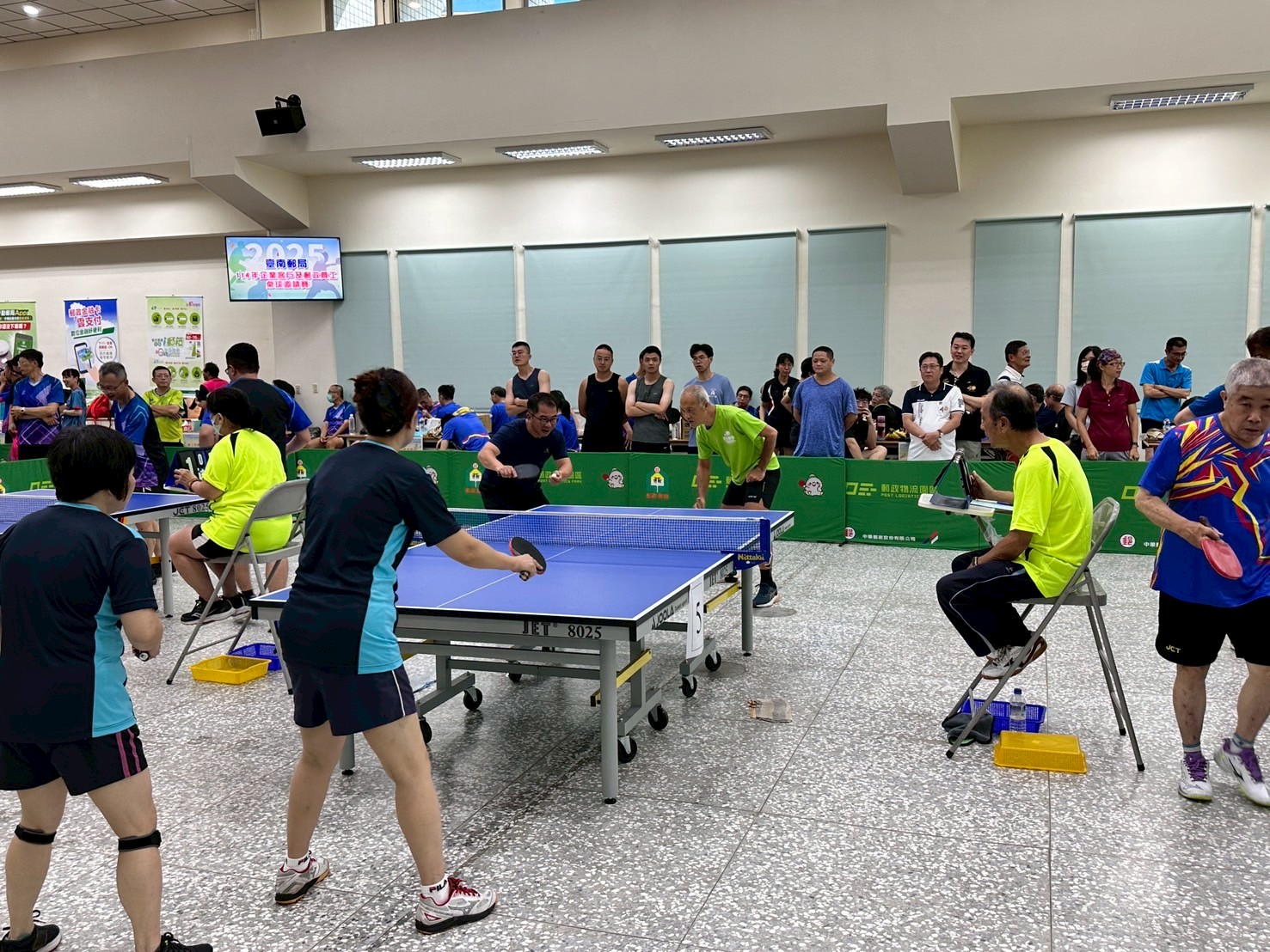 臺南郵局114年企業客戶及郵政員工桌球邀請賽