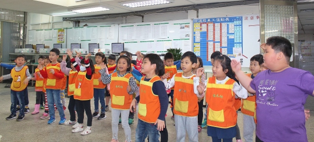 維也納幼兒園參訪基隆郵局