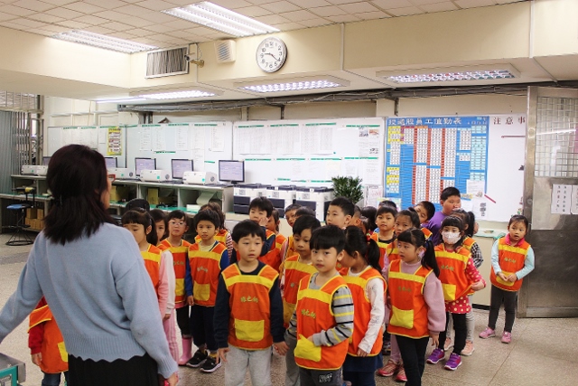 維也納幼兒園參訪基隆郵局