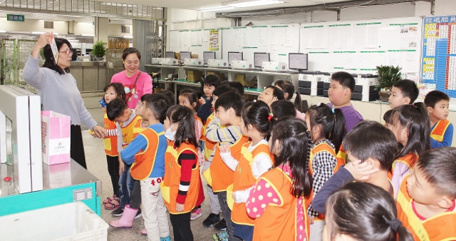 維也納幼兒園參訪基隆郵局