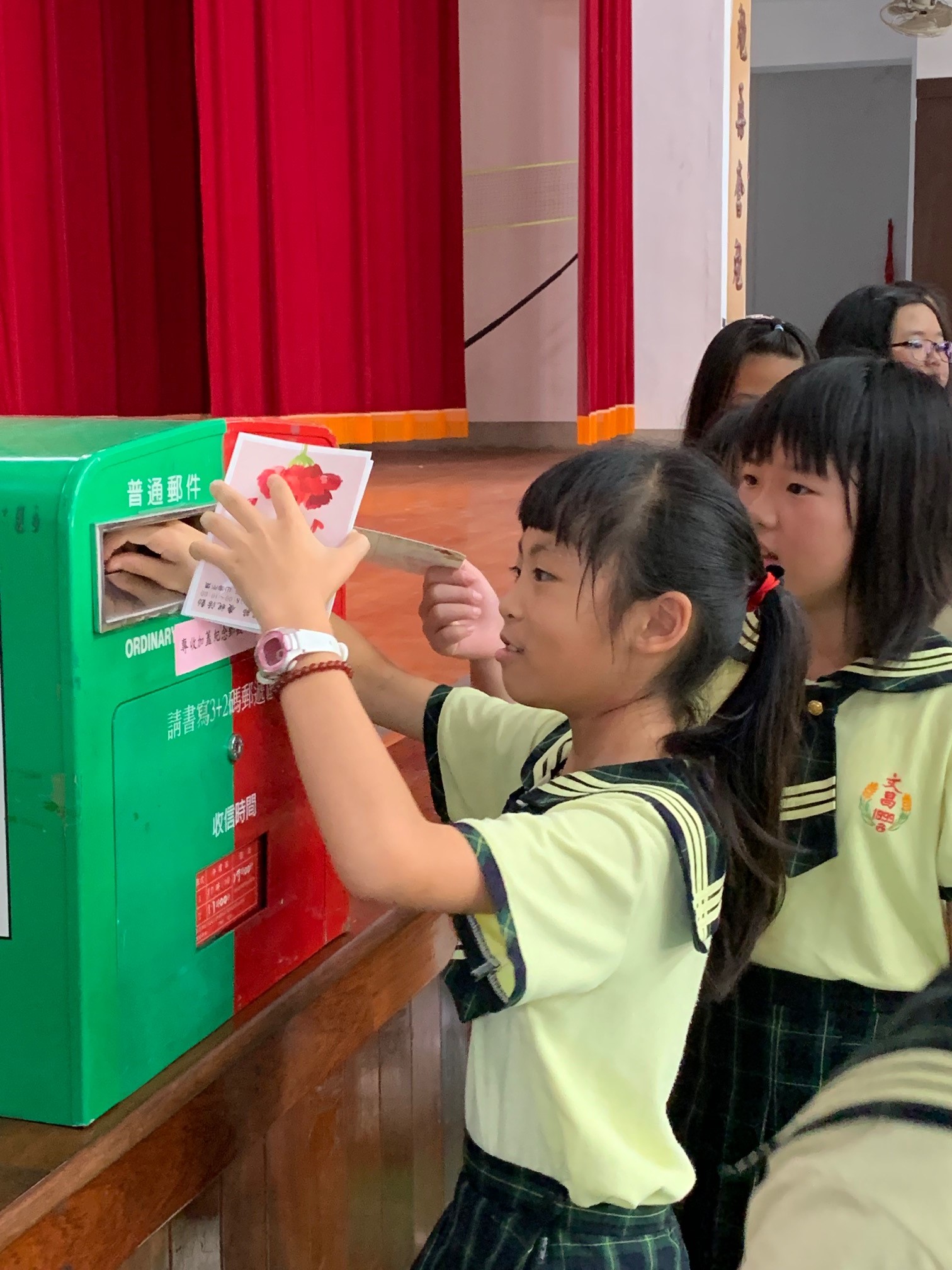 雲林郵局母親節明信片書寫活動