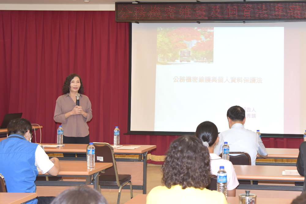 花蓮郵局邀請檢察長法紀講座