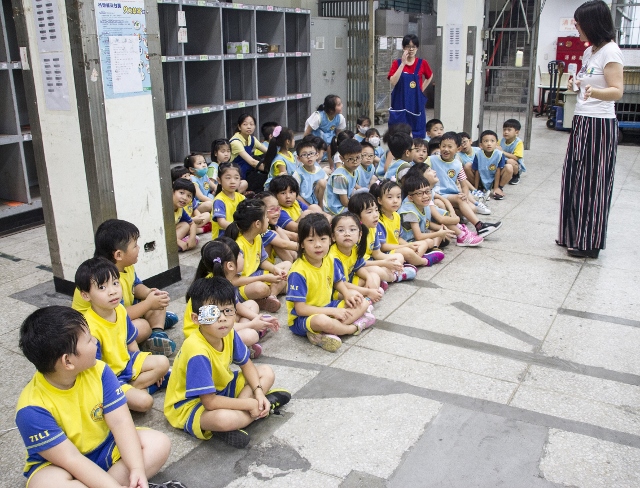 107年6月22日自立幼兒園參訪基隆郵局