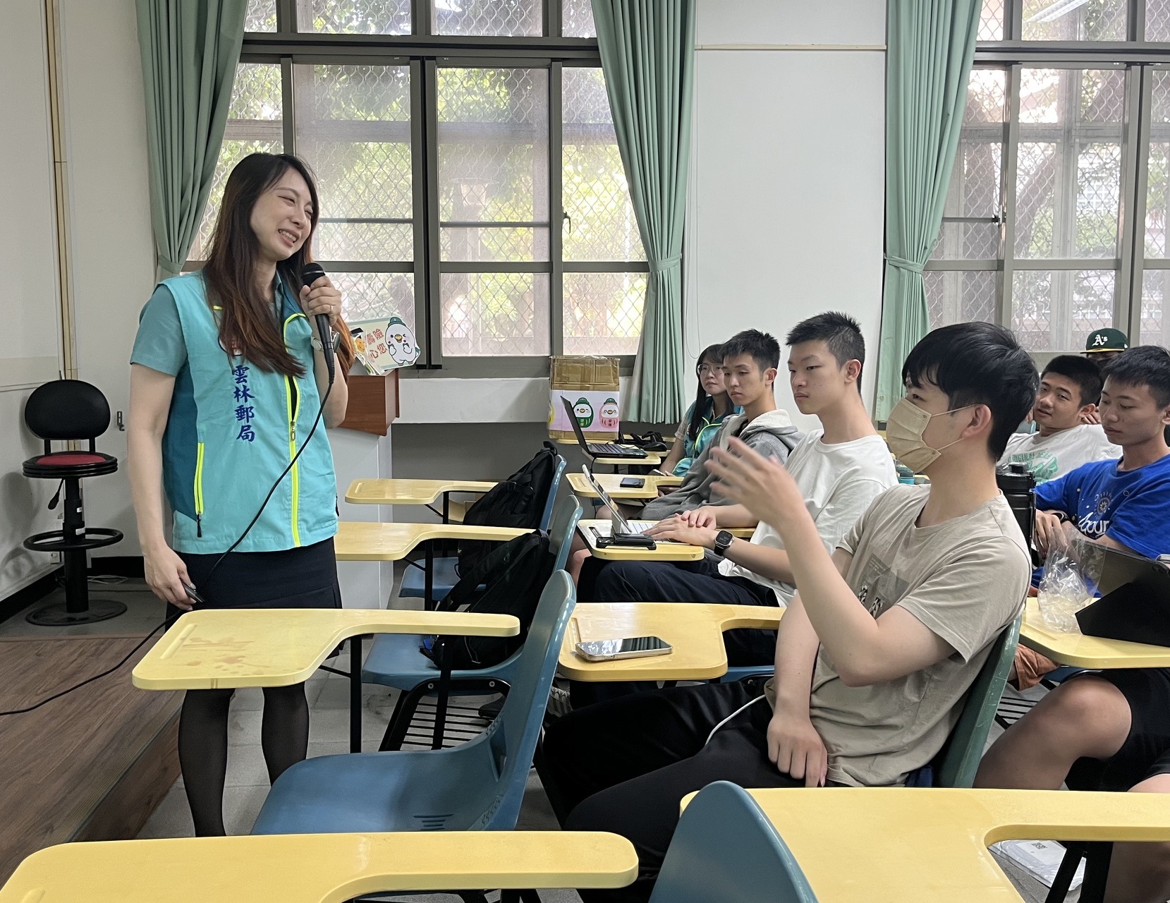 雲林郵局金融與保險知識校園講座