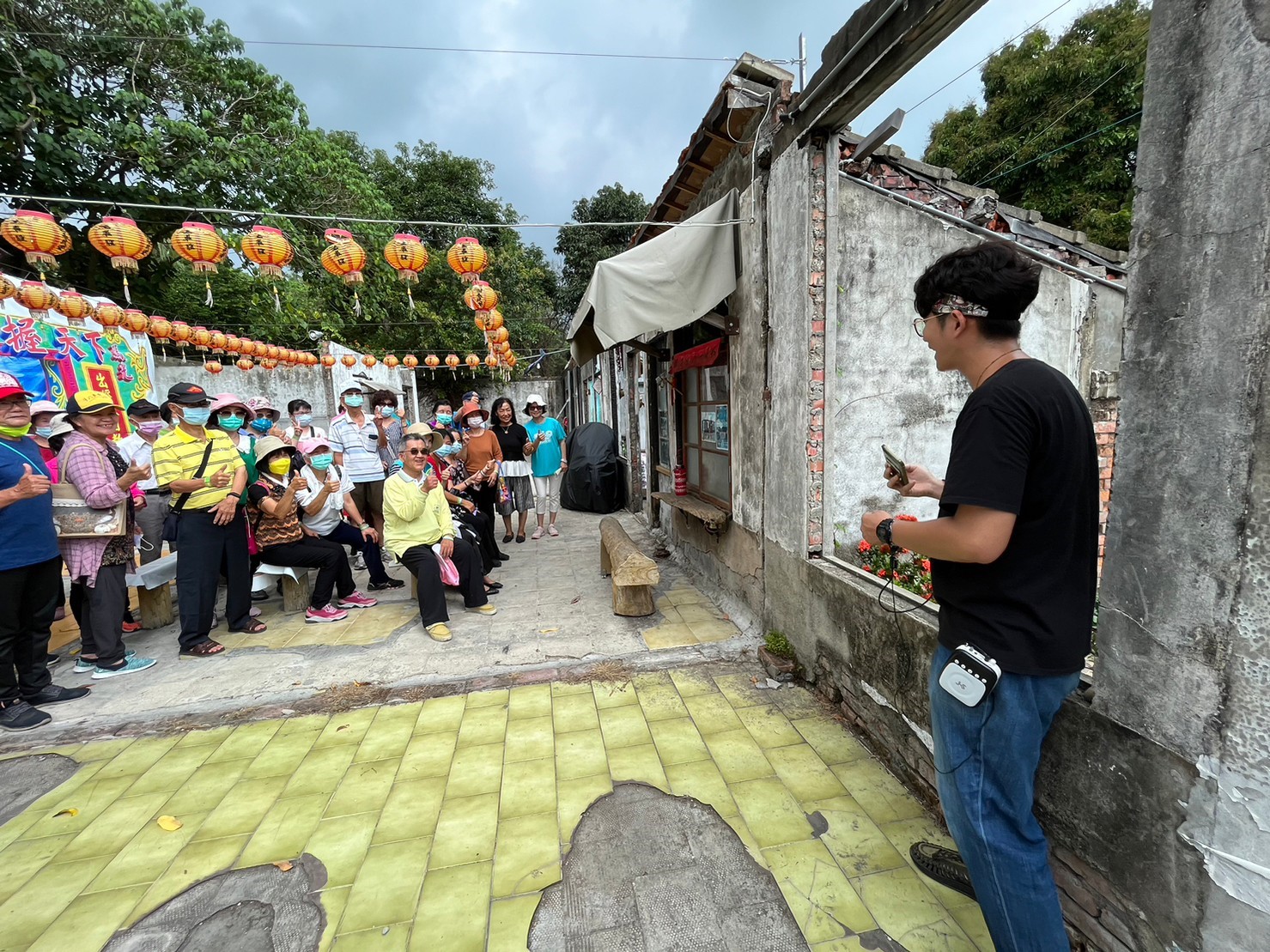 雲林郵局112年中華郵政樂齡運動-銀髮踏青樂悠郵暨關懷獨居長者活動