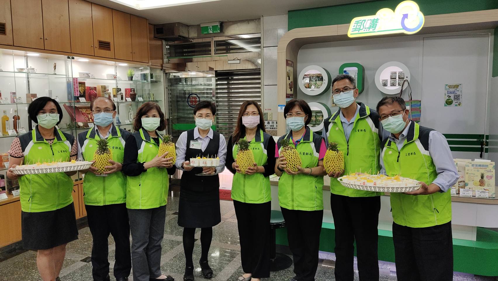 「旺來郵我挺」試吃展售會