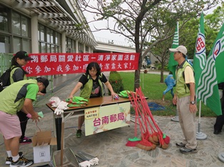 臺南郵局辦理105年關愛社區-清淨家園活動