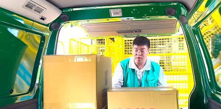 「綠衣天使」新典範　高雄郵局蔡仲哲奪大 武山職場新人賞