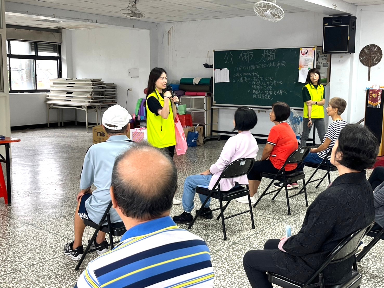 宜蘭郵局假蘇澳「存仁社區」辦理講座 增進長者金融暨保險知識