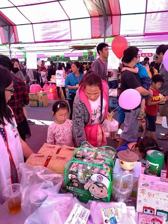 南投家扶107年「童樂家扶，環繞幸福」冬暖慈幼園遊會